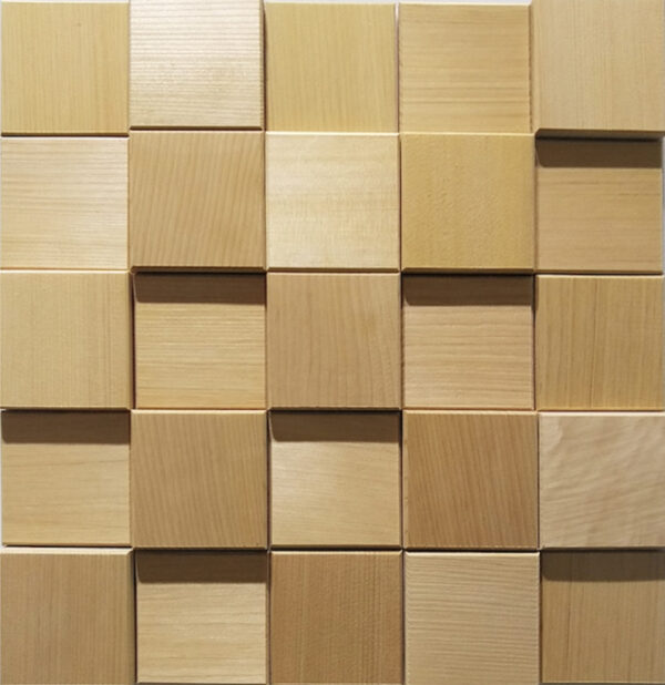 Native wood mosaic HIBA style