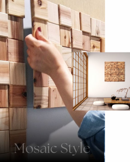 Magnetic Walls with Traditional Japanese Tiles