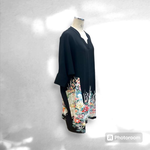 One-Piece Dress with Edo Tsuma Pattern - Image 2