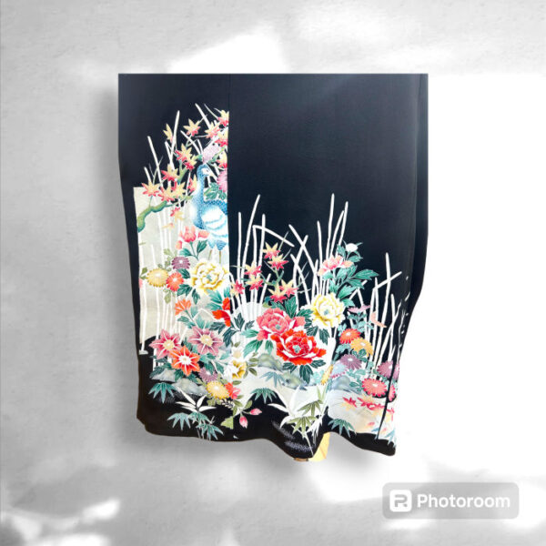 One-Piece Dress with Edo Tsuma Pattern - Image 4