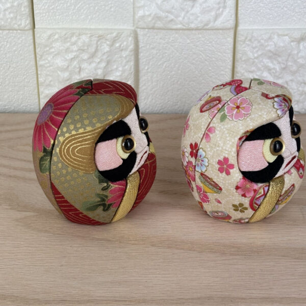 Kimekomi DARUMA (Traditional Japanese carved DARUMA doll) D-1113 - Image 3