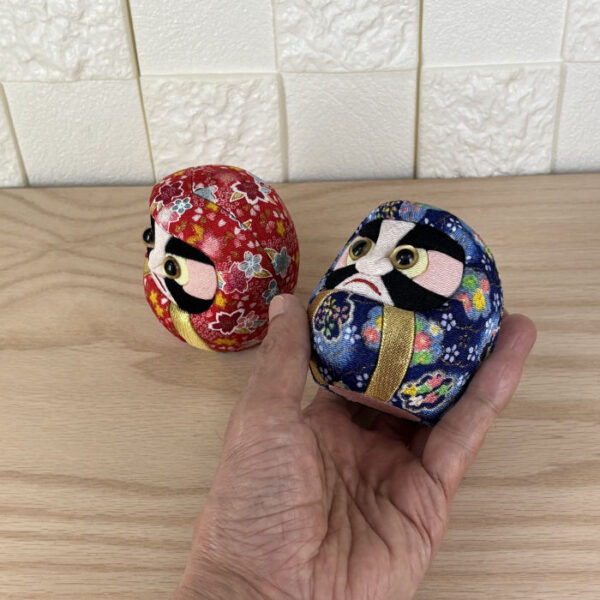 Kimekomi DARUMA (Traditional Japanese carved DARUMA doll) D-2021 - Image 4