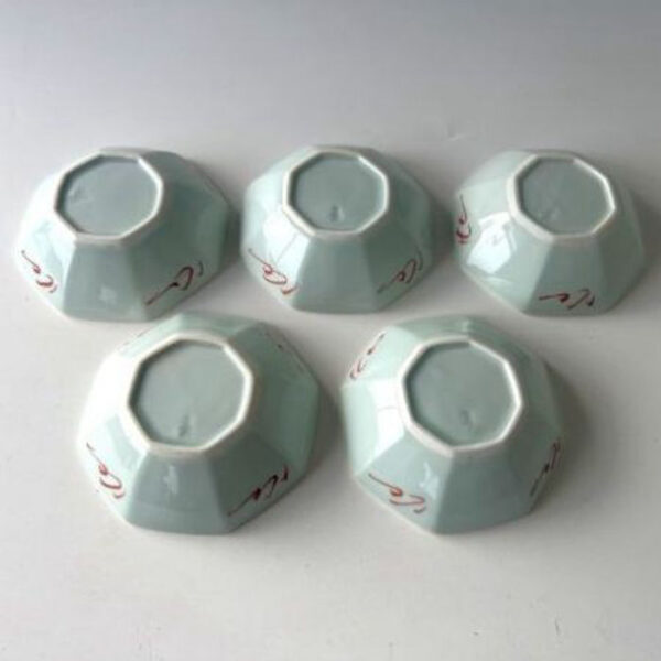 Jimontachibana Octagonal Small Bowl Set - Image 4