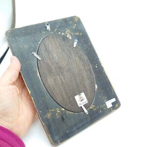 cloisonne enamel plaque from the botanical series "ranunculus"