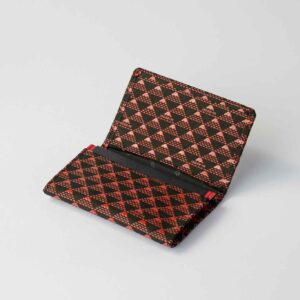 takane red business card holder