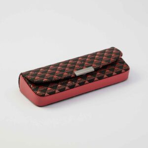 takane red h glasses case