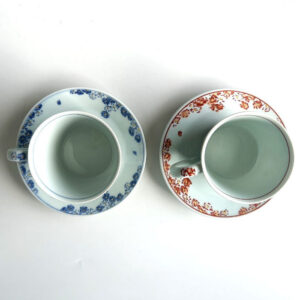 fuchi zakura pair coffee cups