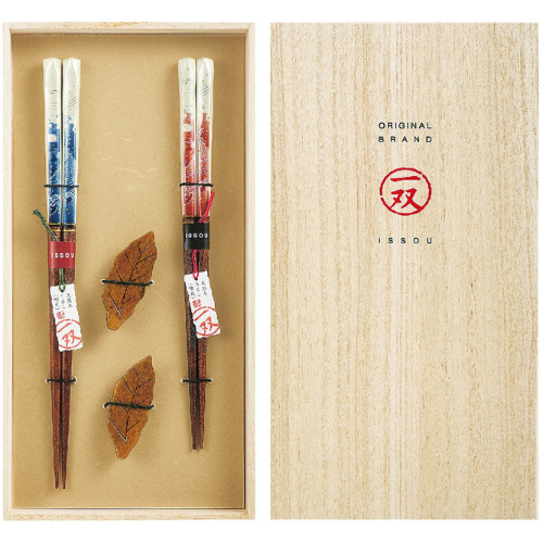zuiun & akatsuki chopstick rests (2 pcs) + iwai nami & hiiragi chopstick rests (2 pcs) set