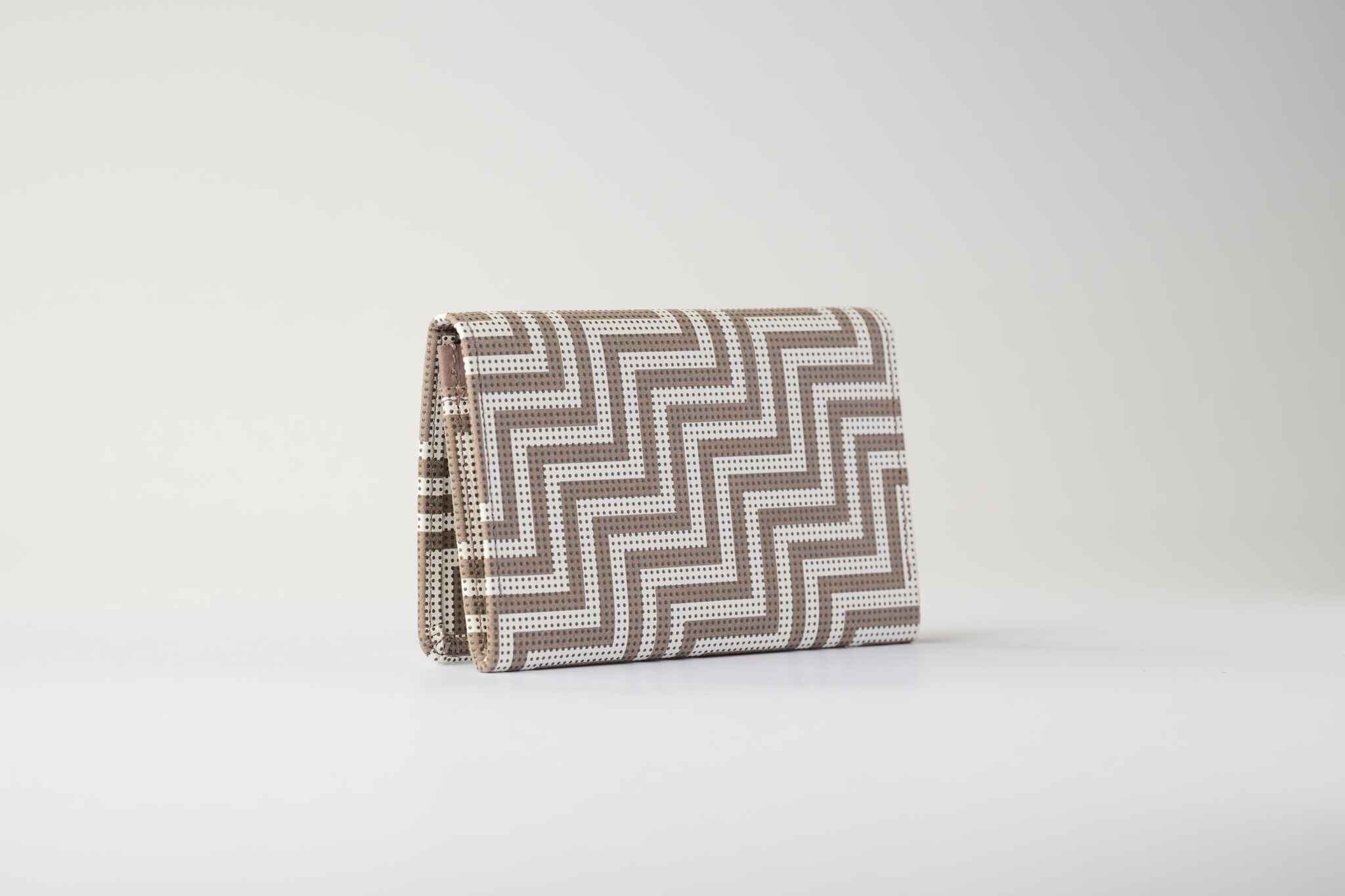 chevron business card holder