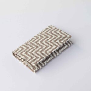 chevron business card holder
