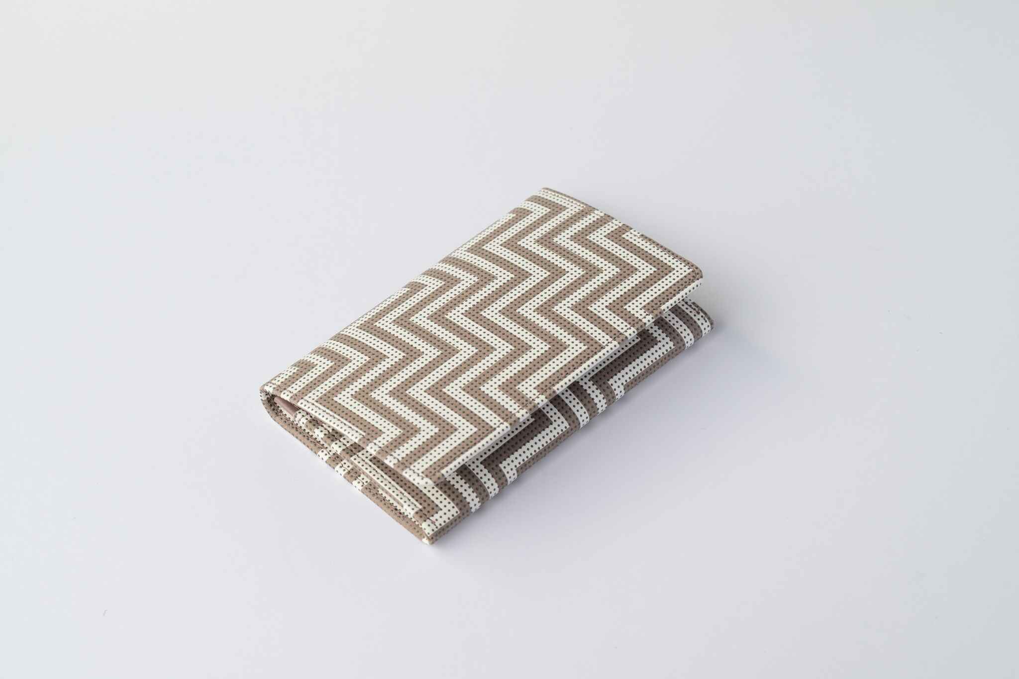chevron business card holder