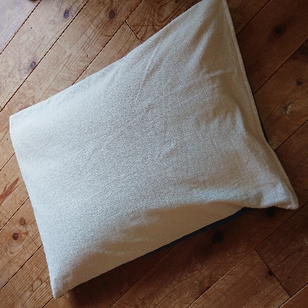 shimanto hinoki hard cushion large pillow
