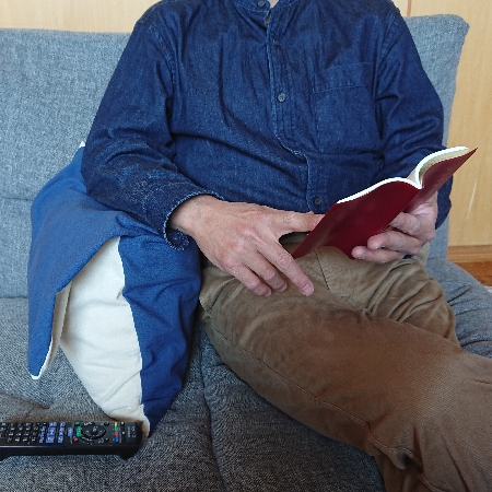 shimanto hinoki hard cushion large pillow