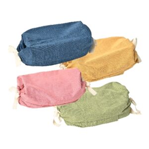 shimanto hinoki height adjustable pillow (blue)