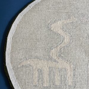 tufted dinosaur rug:brachiosaurus
