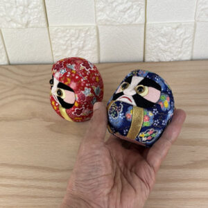 kimekomi daruma (traditional japanese carved daruma doll) d 2021