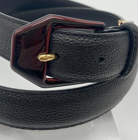 sennen belt 30 burgundy (tome nuri lacquer) (a thousand years 35 black (black lacquer))