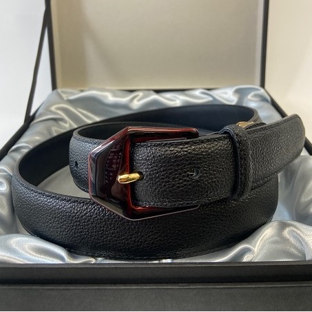 sennen belt 30 burgundy (tome nuri lacquer) (a thousand years 35 black (black lacquer))