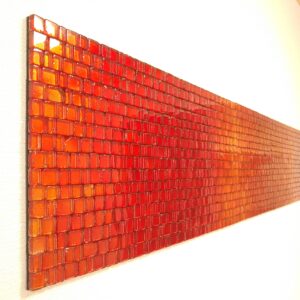 glass mosaic kurenai style