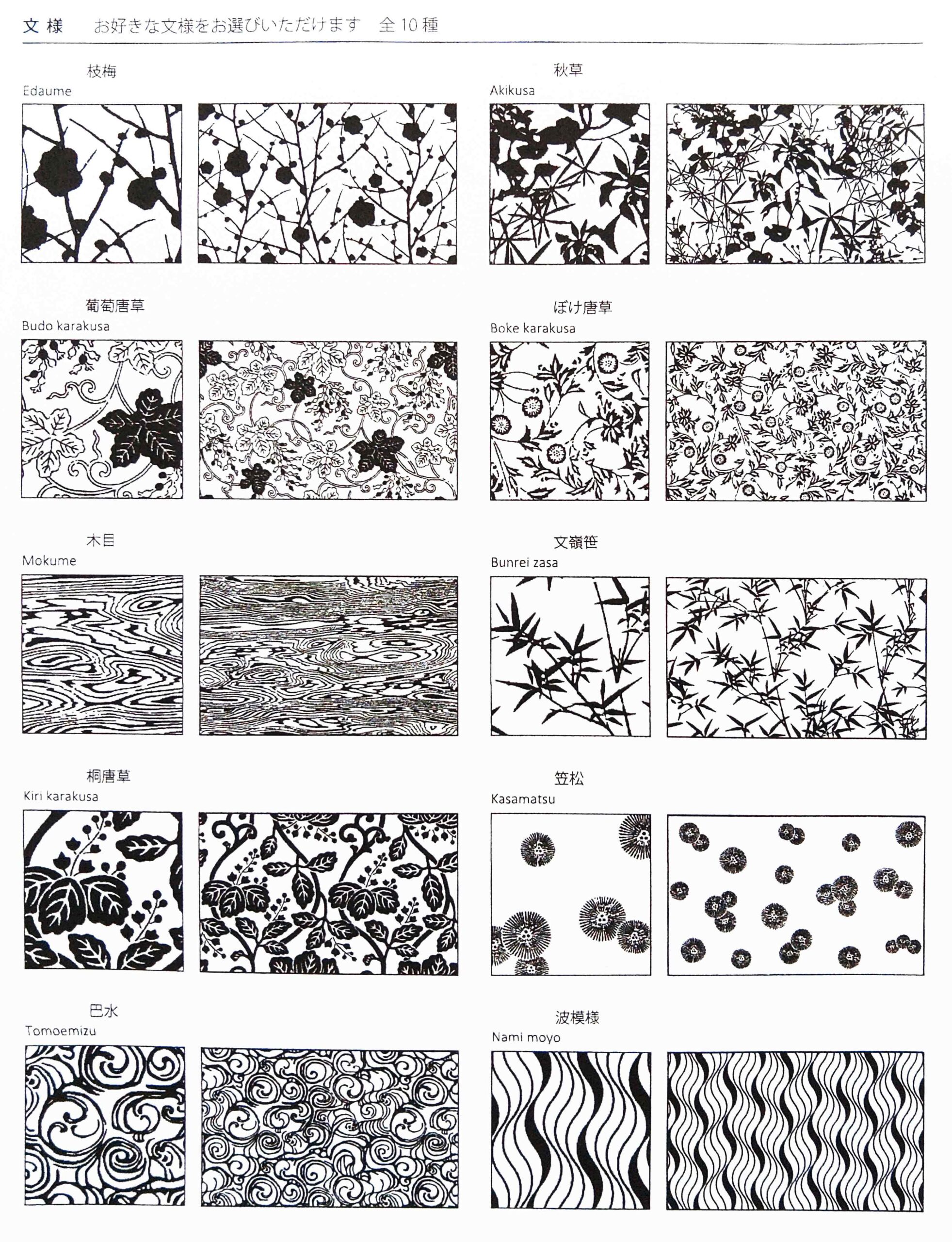 art mosaic karakami style